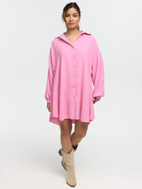 Longbluse "Irina" in Pink
