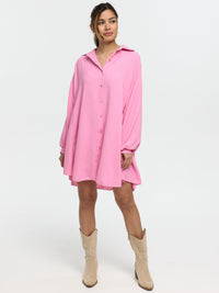 Longbluse "Irina" in Pink