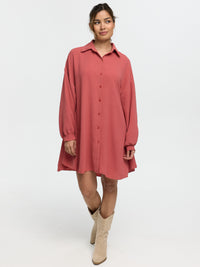 Longbluse "Irina" in Rost