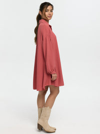 Longbluse "Irina" in Rost
