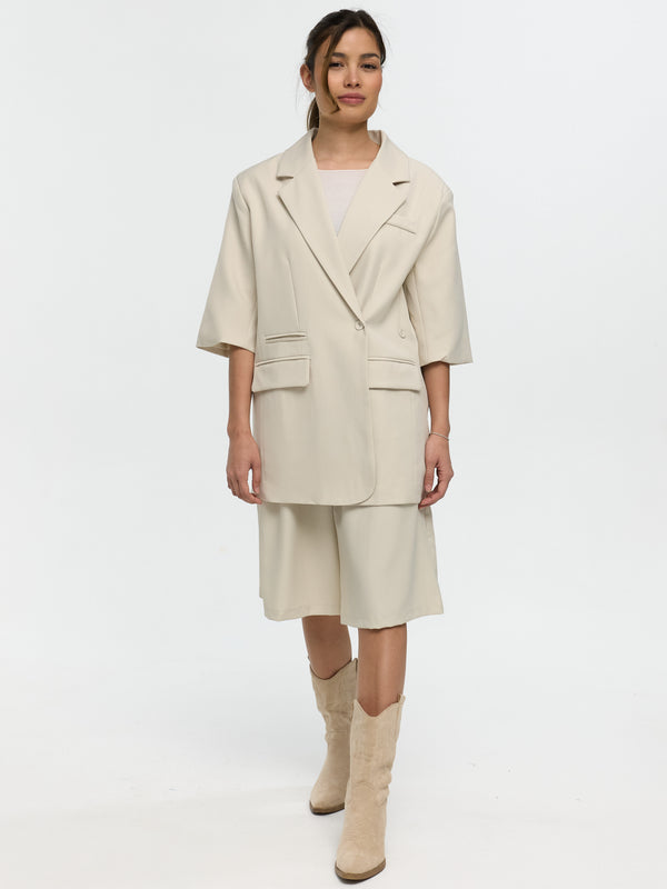 Bermudas „Lori“ in Beige