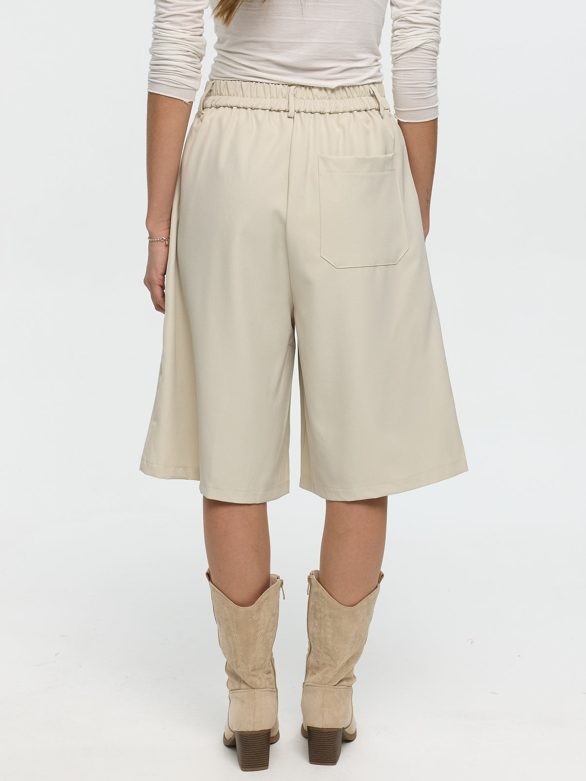 Bermudas „Lori“ in Beige