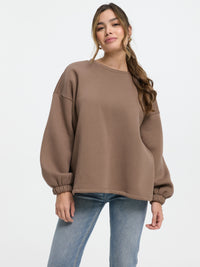 Pullover "Copine" in Moccha