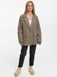 Blazer „Sparks“ in Hazelnut