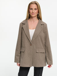 Blazer „Sparks“ in Hazelnut