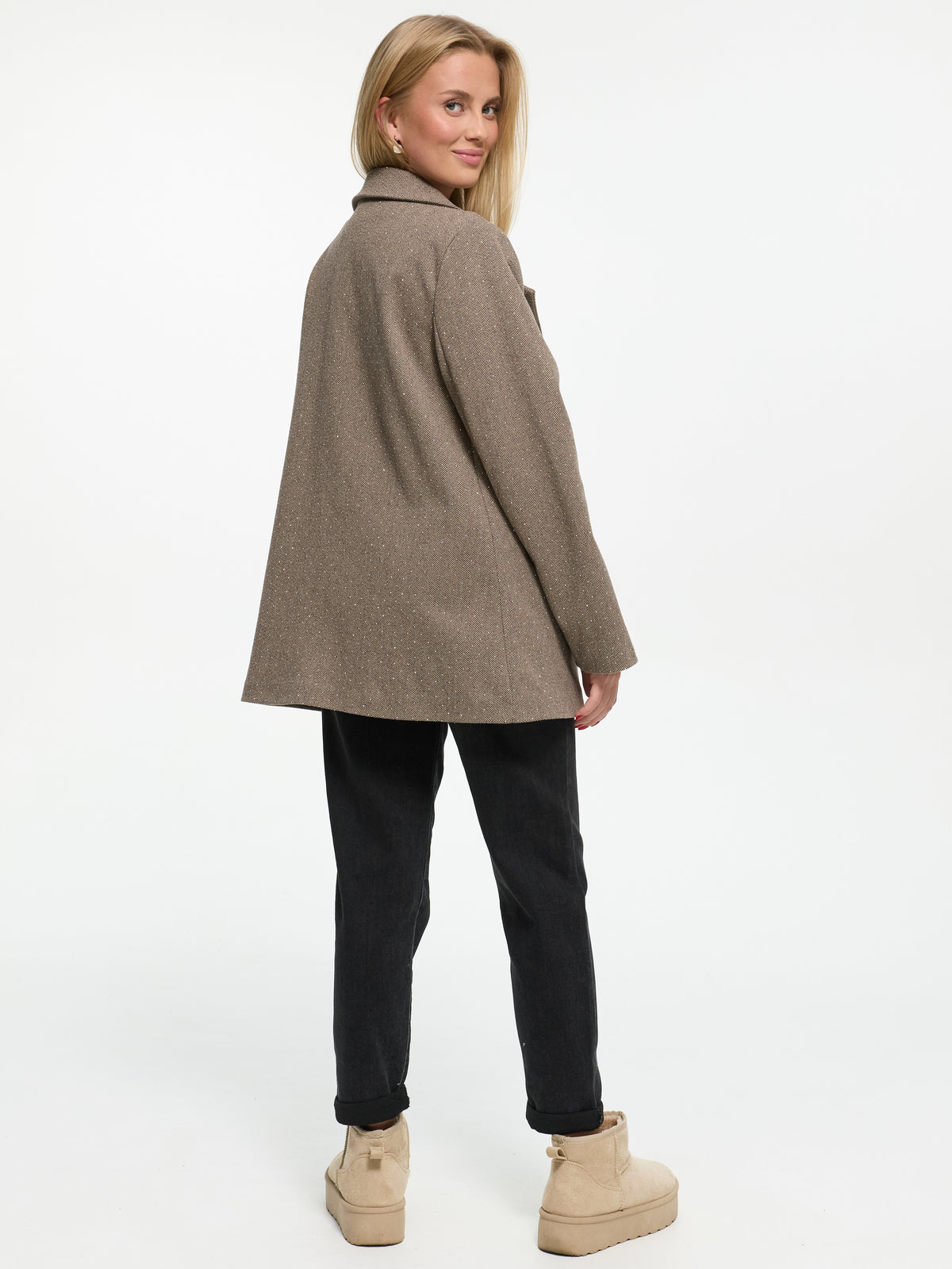 Blazer „Sparks“ in Hazelnut