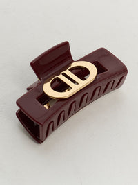 Haarspange "Mira" in Burgundy