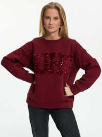 Pullover "Soho" in Burgundy