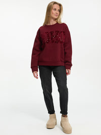 Pullover "Soho" in Burgundy