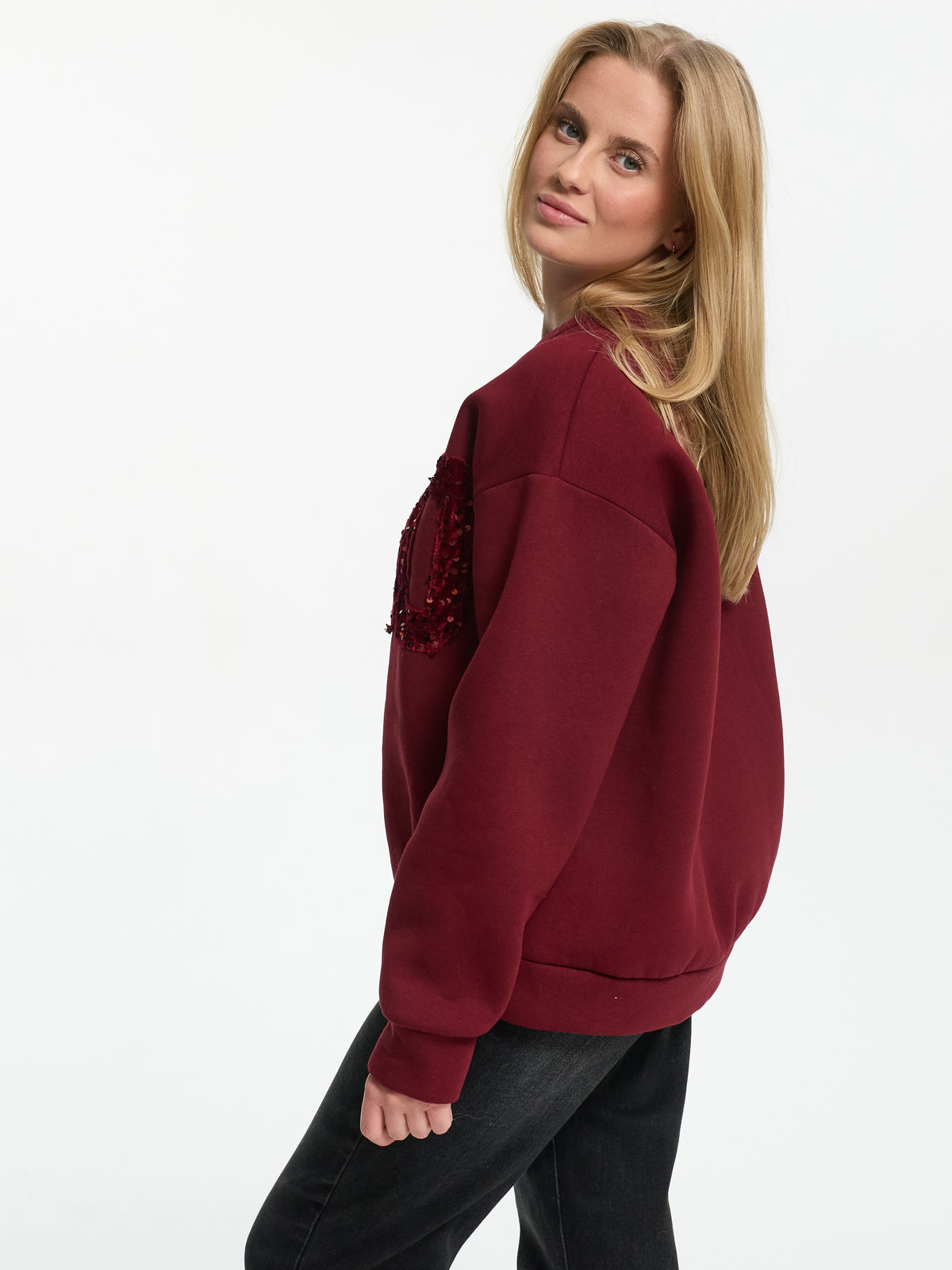 Pullover "Soho" in Burgundy