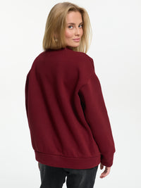 Pullover "Soho" in Burgundy
