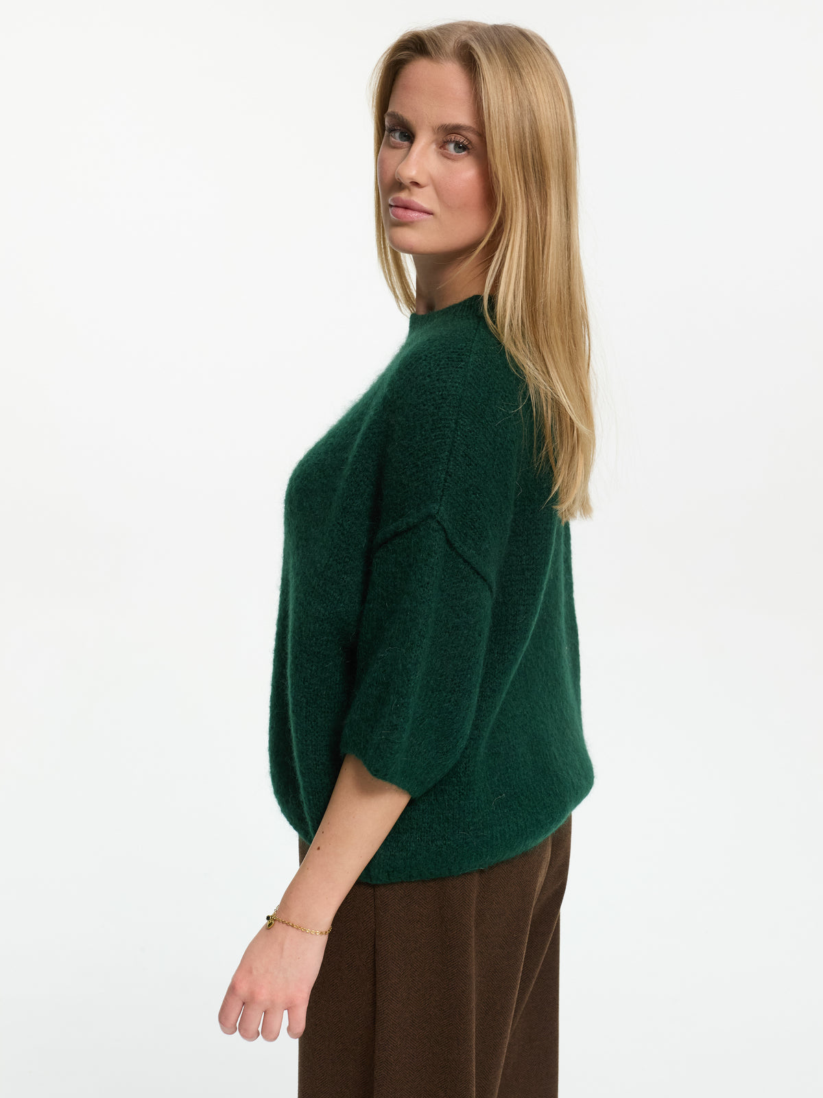 Pullover "Evia" in Tannengrün