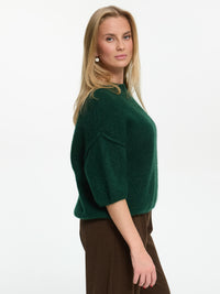 Pullover "Evia" in Tannengrün