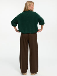 Pullover "Evia" in Tannengrün