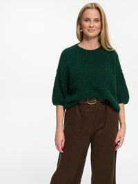 Pullover "Evia" in Tannengrün