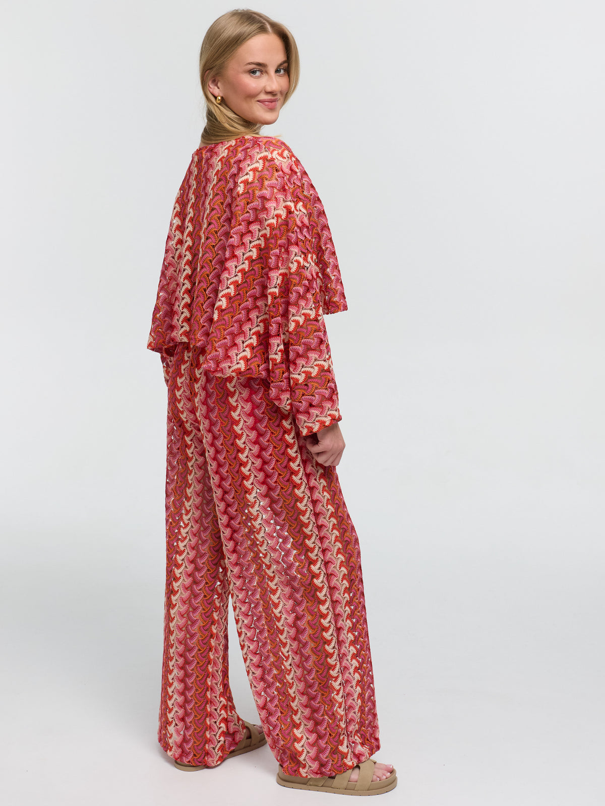 Ibiza Wave Set "Aléa" in Rosa/Rot