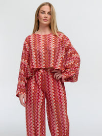 Ibiza Wave Set "Aléa" in Rosa/Rot