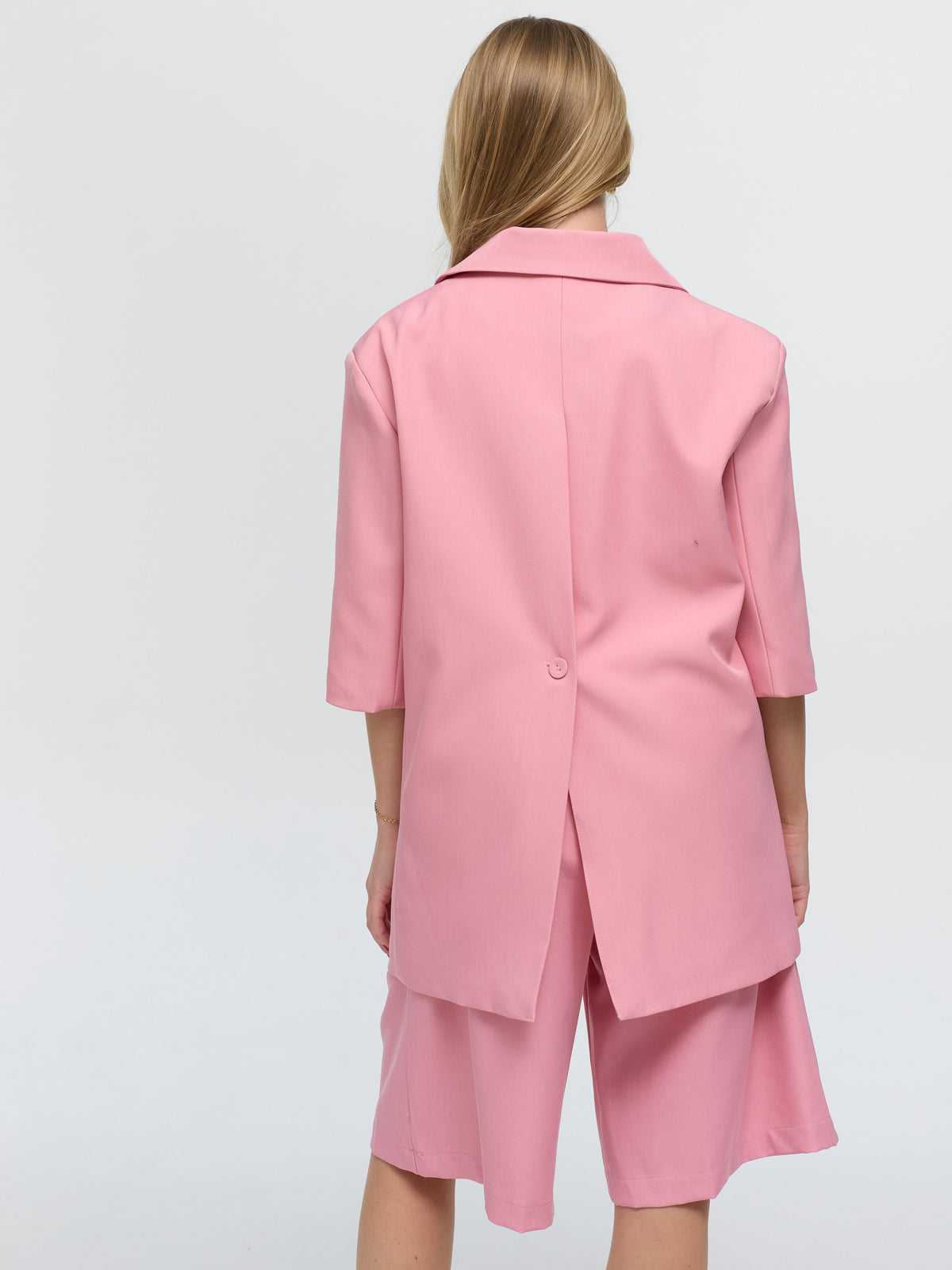 Kurzarm Blazer „Lori“ in Pink
