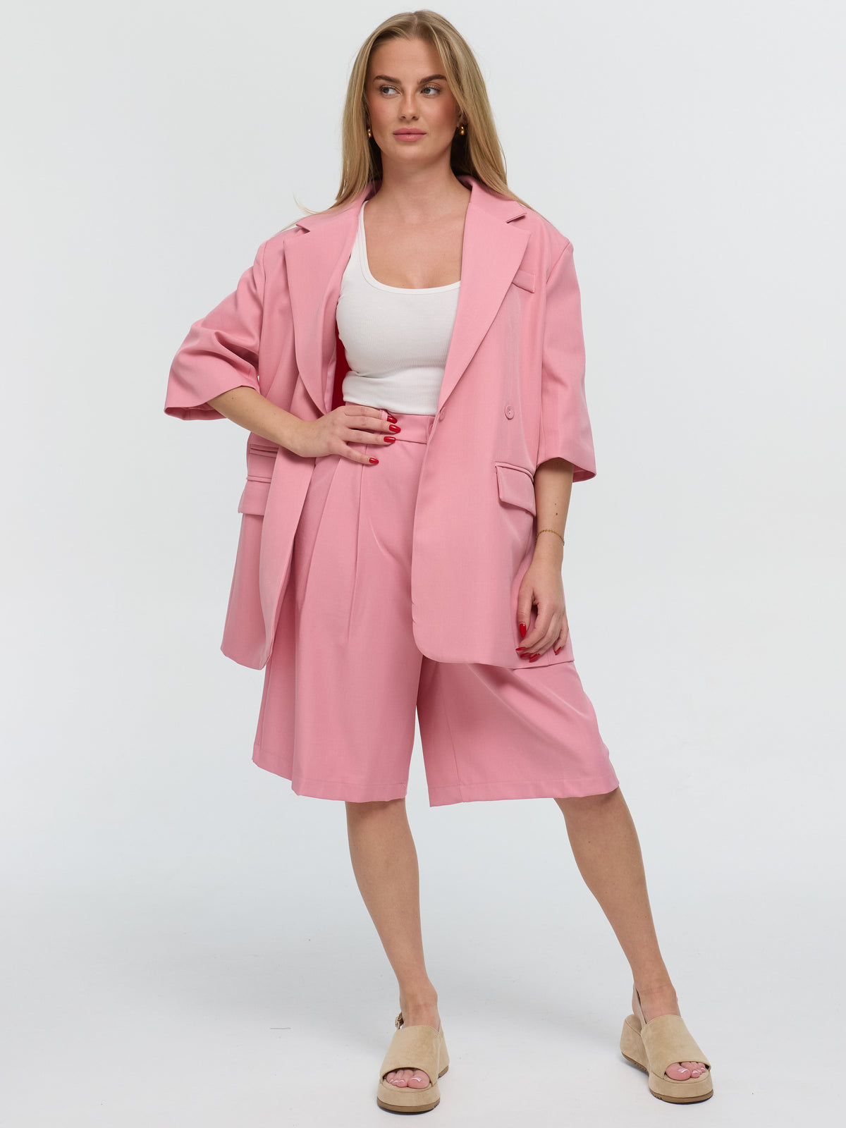 Bermudas „Lori“ in Pink