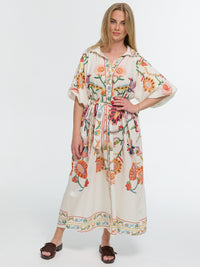 Leinenkleid "Fiorella"