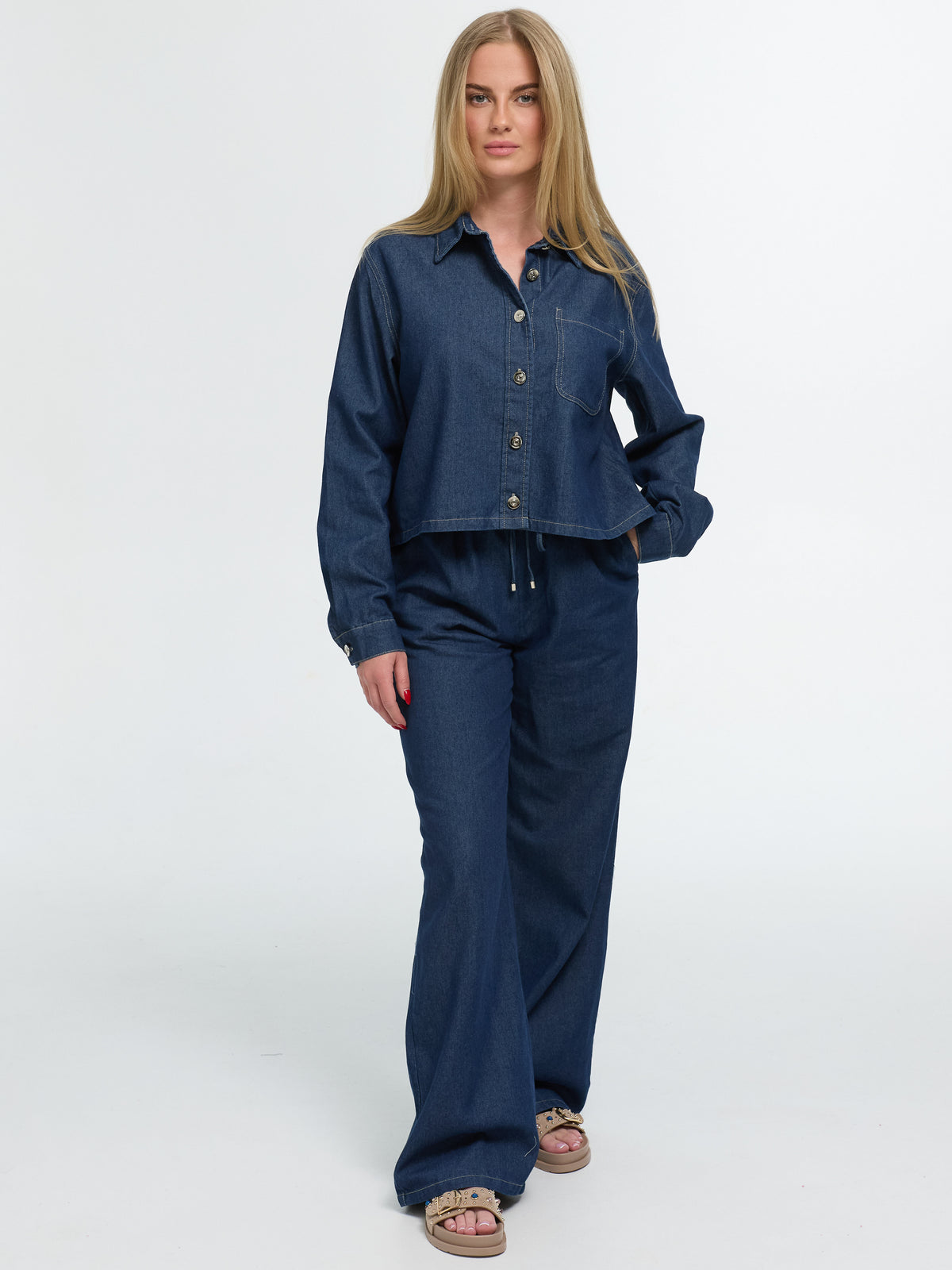 Soft Jogger-Jeans Set "Liv"