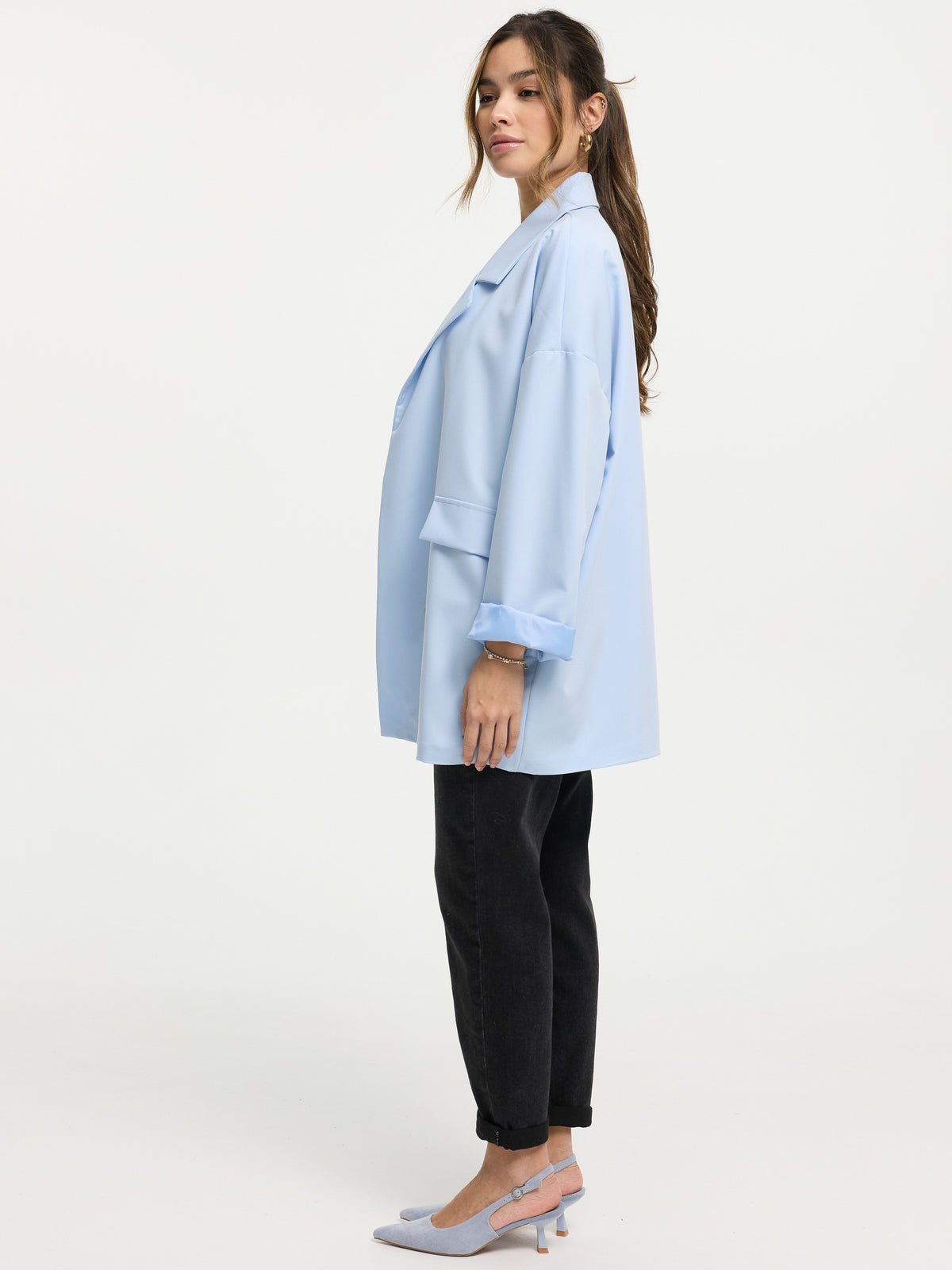 Blazer "Evina" in Pastellblau