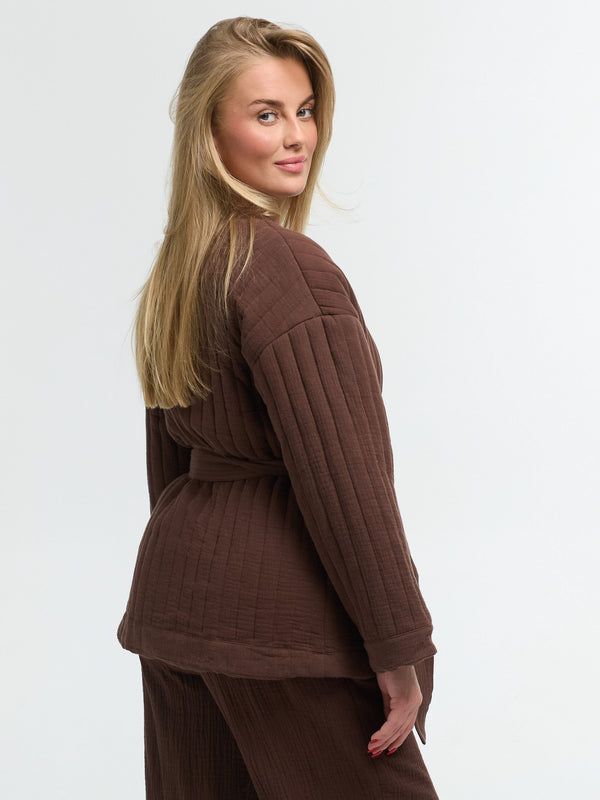 Übergangsjacke "Ida" in Braun