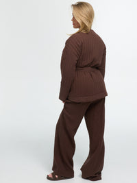 Übergangsjacke "Ida" in Braun