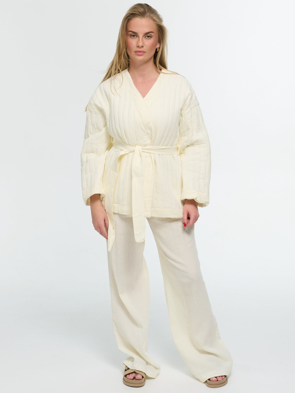 Übergangsjacke "Ida" in Creme