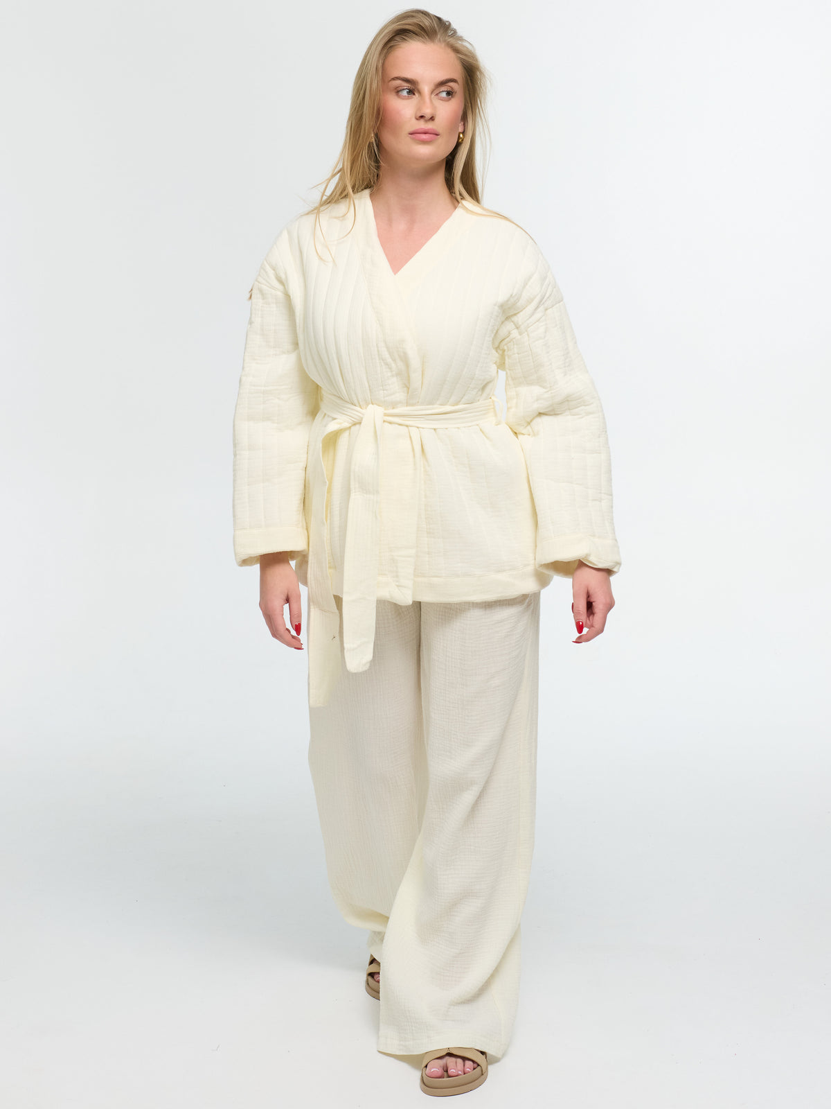 Übergangsjacke "Ida" in Creme