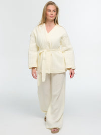 Übergangsjacke "Ida" in Creme