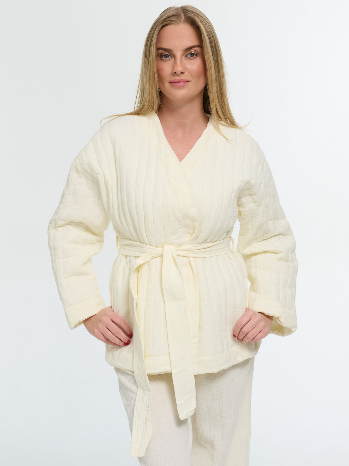 Übergangsjacke "Ida" in Creme