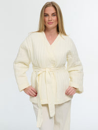 Übergangsjacke "Ida" in Creme