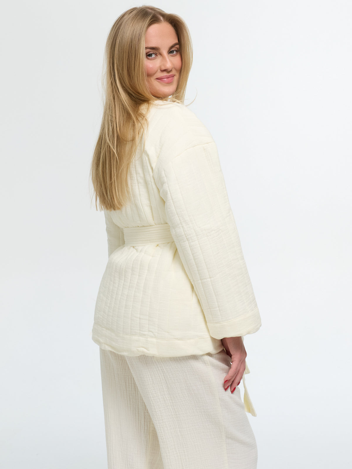 Übergangsjacke "Ida" in Creme