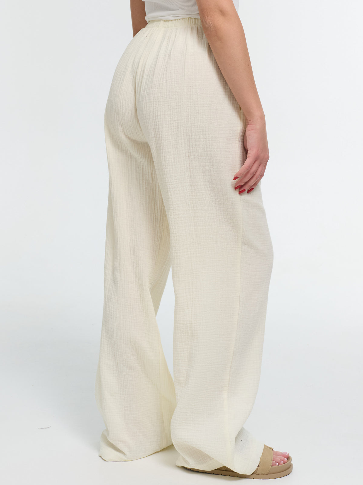 Musselinhose "Ida" in Creme