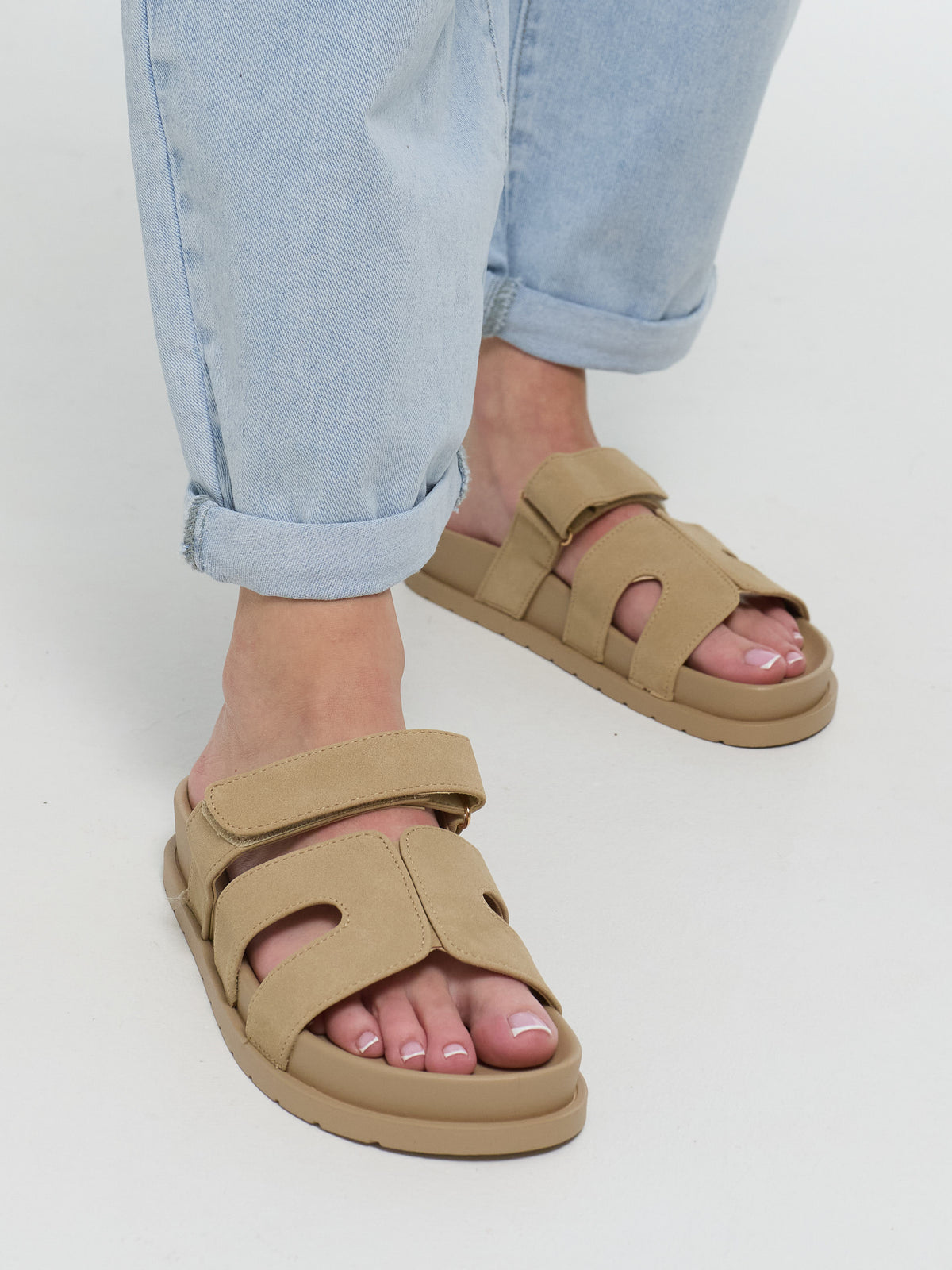 Sandalen "Marietta" in Beige