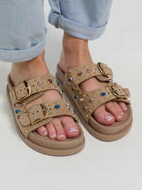 Sandalen "Aphrodite" in Beige