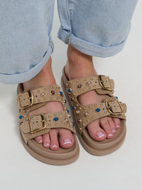 Sandalen "Aphrodite" in Beige