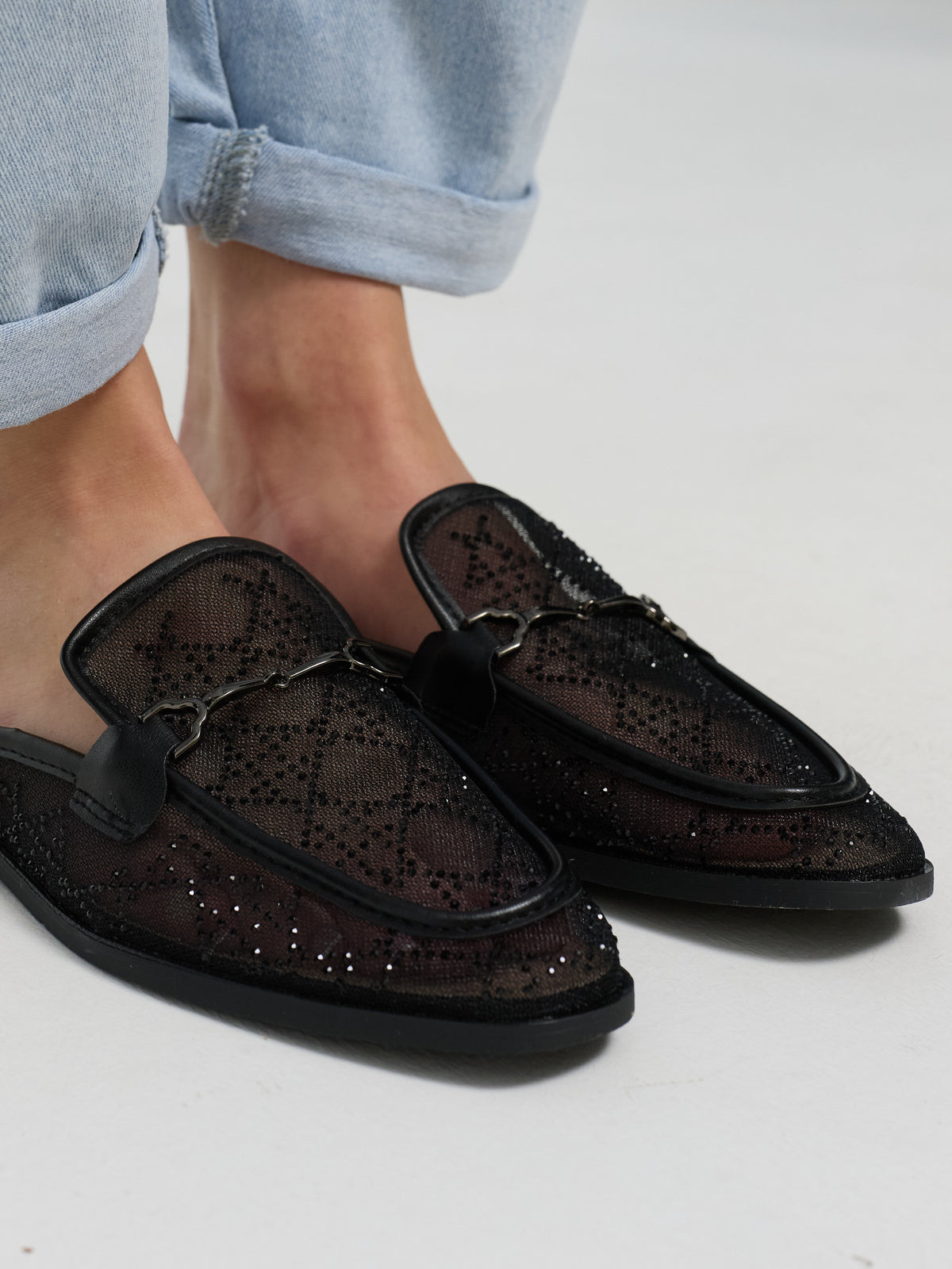 Sandalen "Nea" in Schwarz
