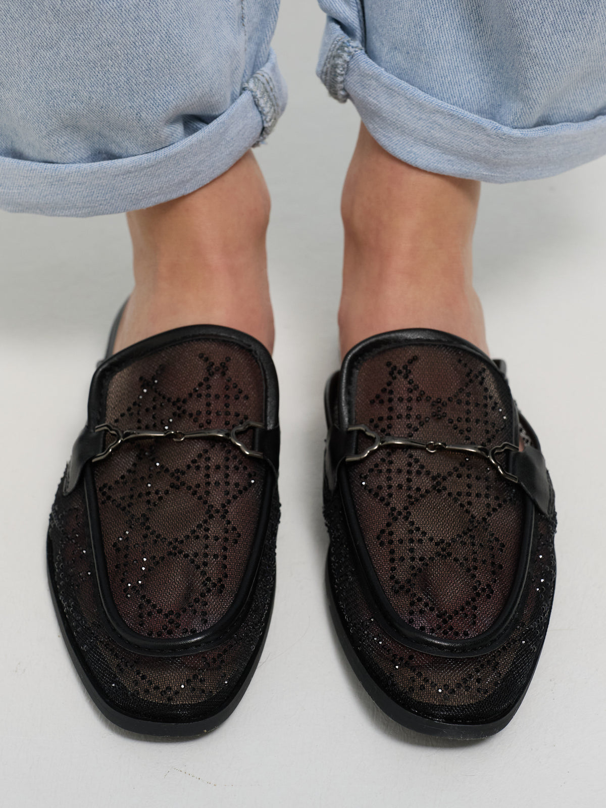Sandalen "Nea" in Schwarz