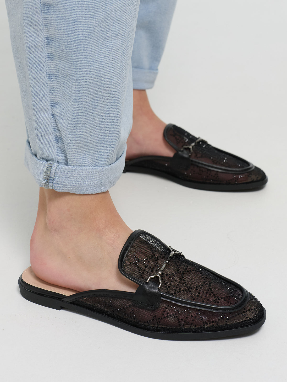 Sandalen "Nea" in Schwarz