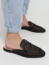 Sandalen "Nea" in Schwarz