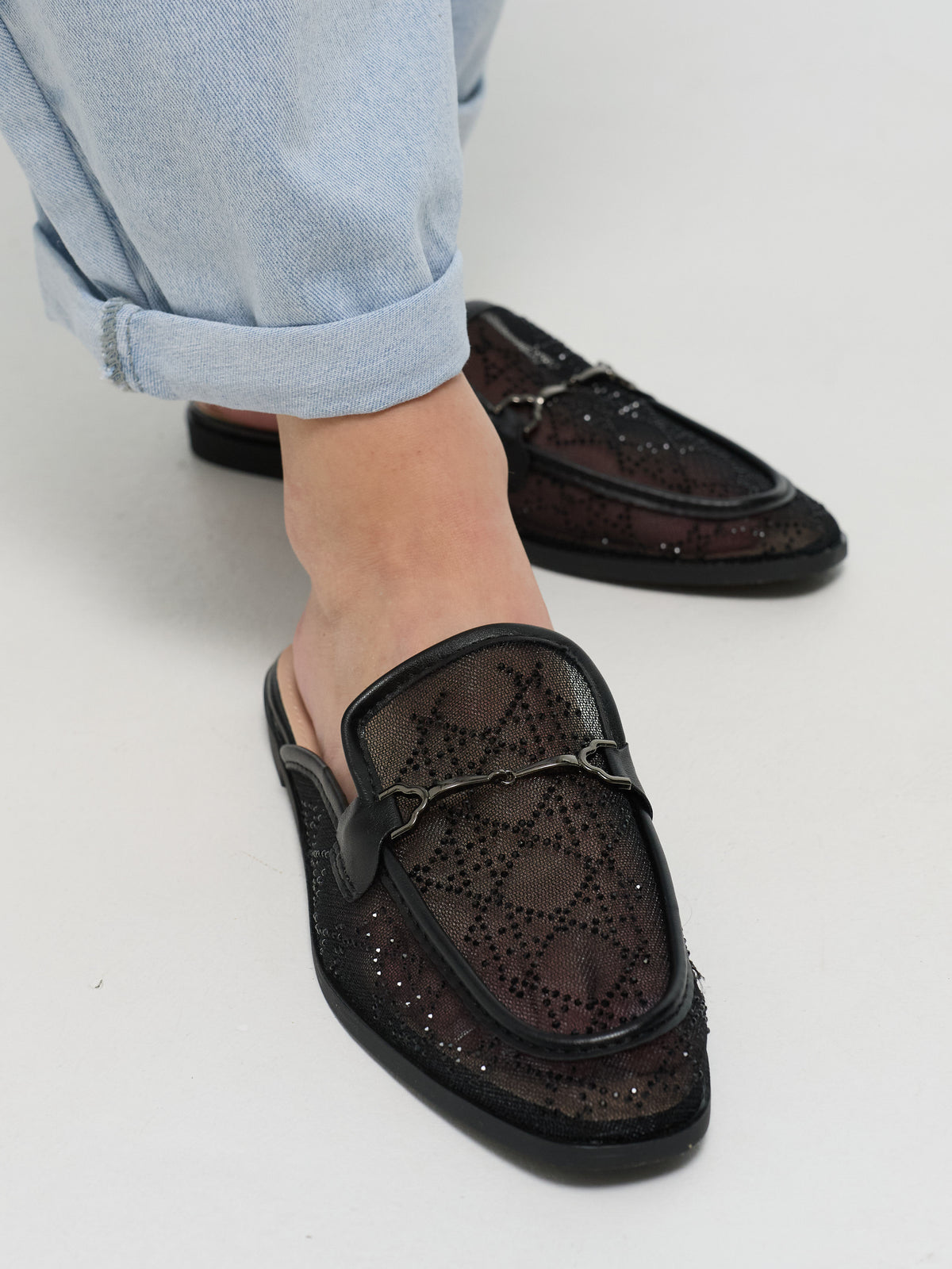 Sandalen "Nea" in Schwarz