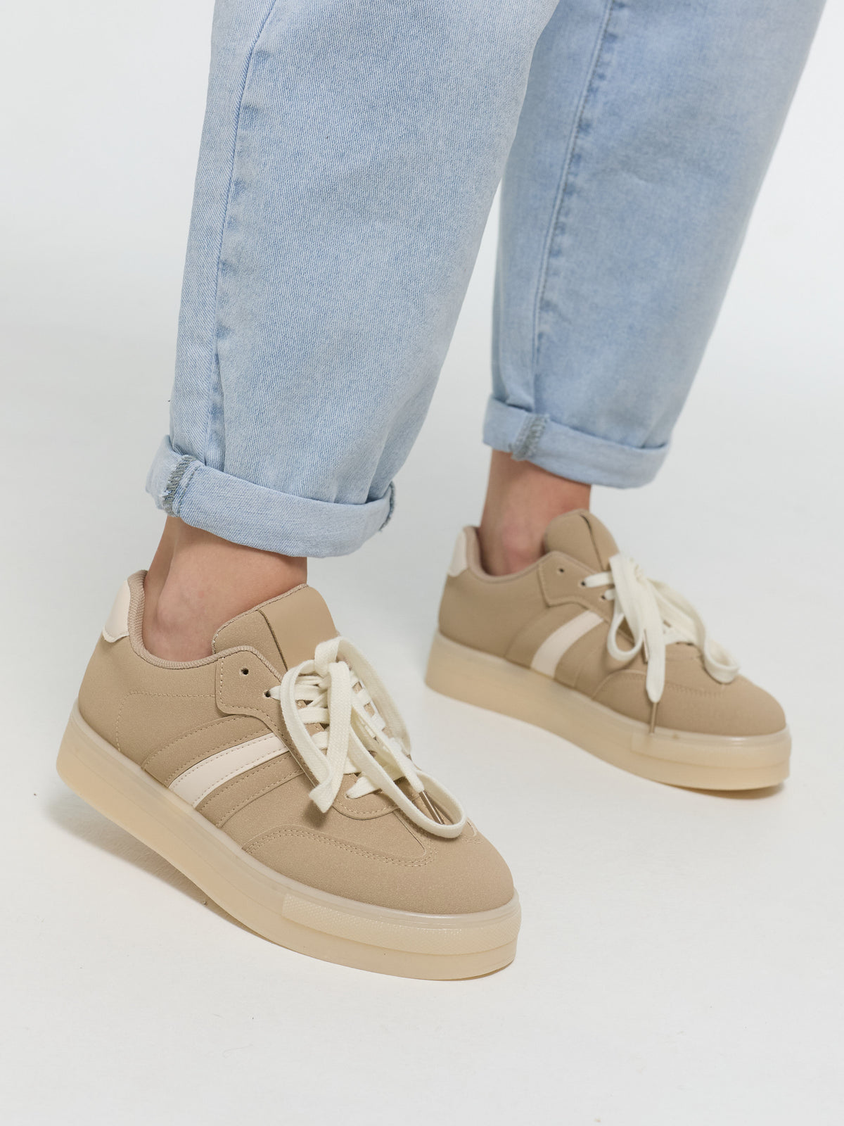 Sneaker "Mathilda" in Beige