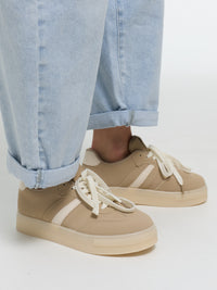 Sneaker "Mathilda" in Beige
