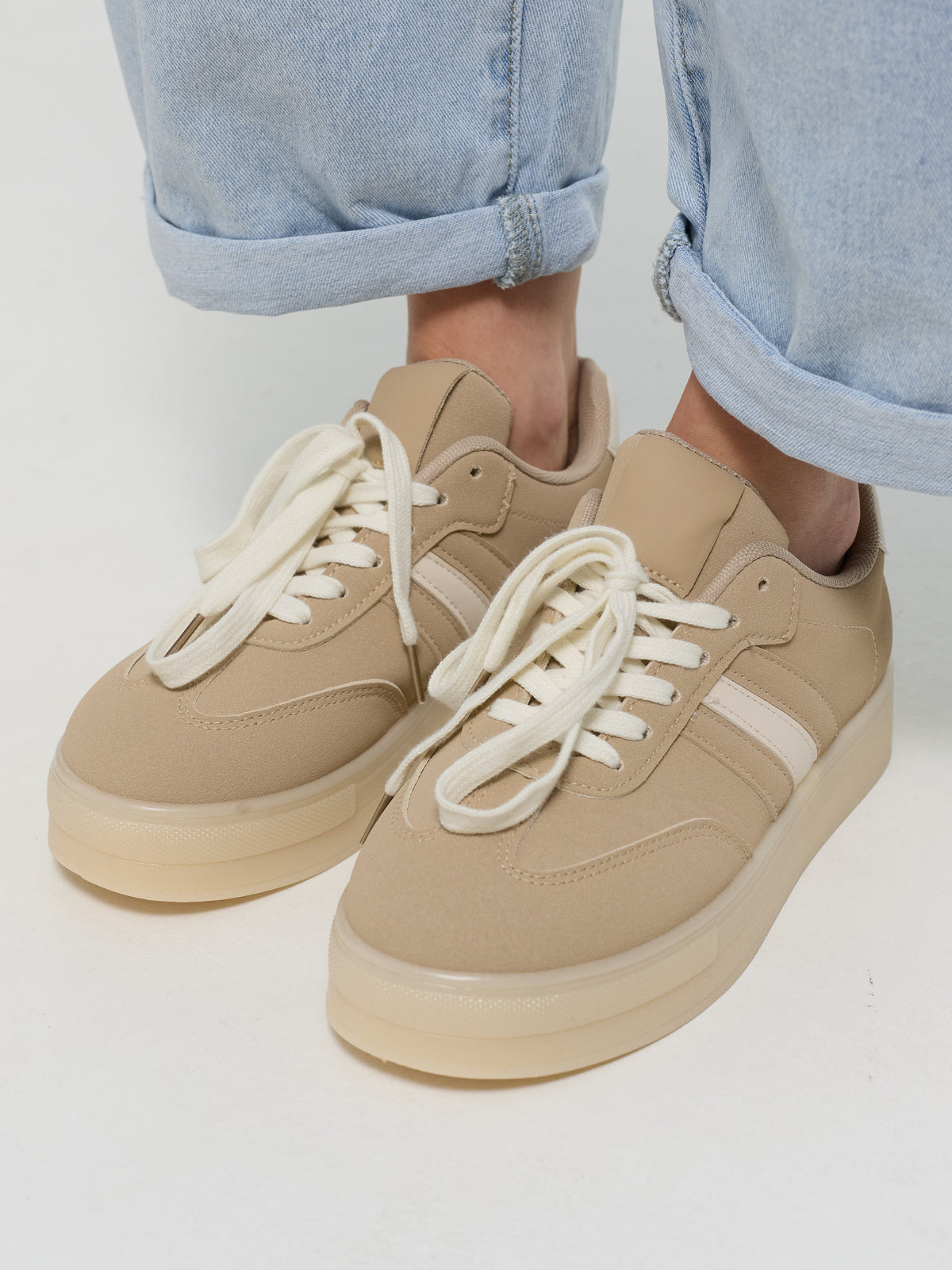 Sneaker "Mathilda" in Beige