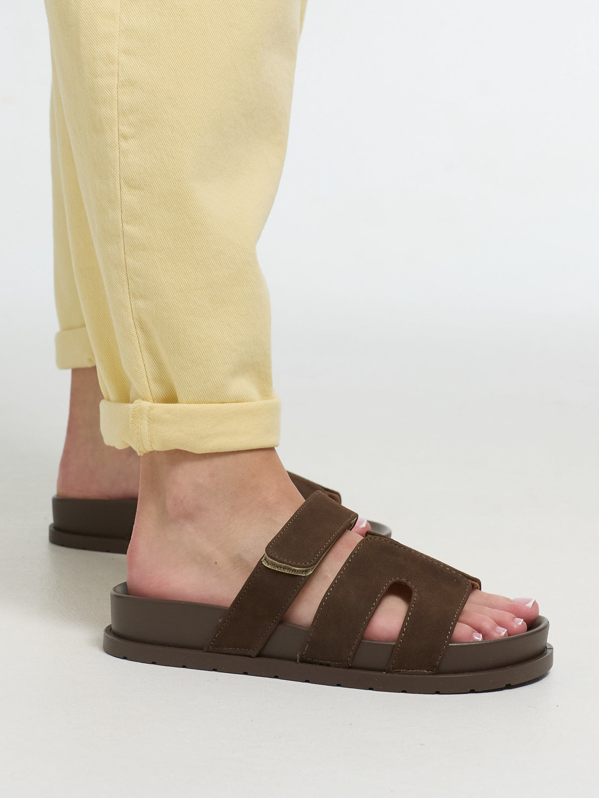 Sandalen "Marietta" in Braun