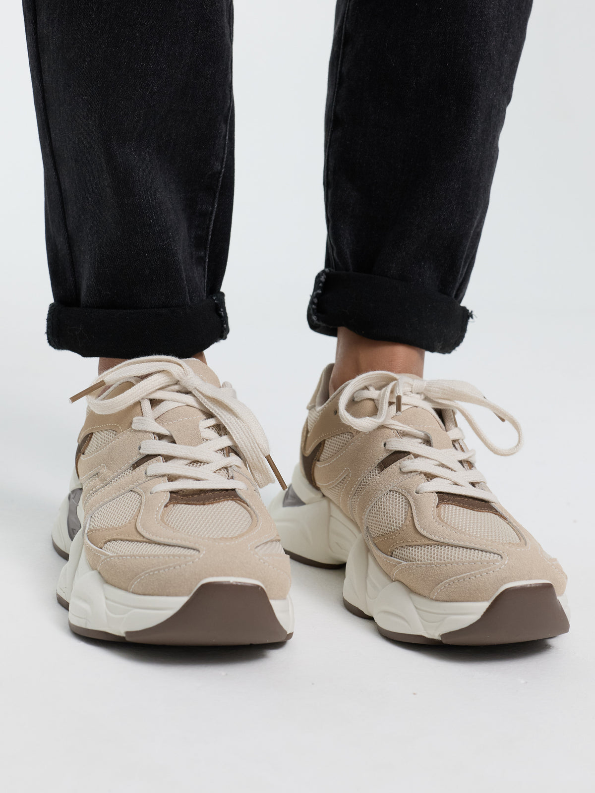 Sneaker "Lucia" in Beige