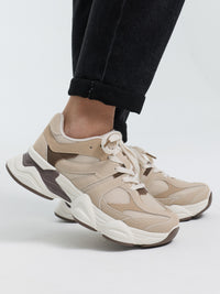 Sneaker "Lucia" in Beige