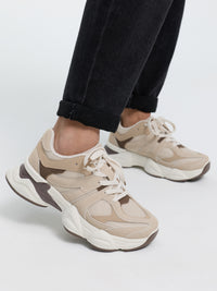 Sneaker "Lucia" in Beige